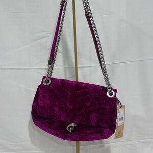 Rebecca Minkoff Vibrant Purple Chain Shoulder Bag